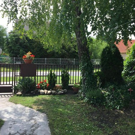 Rózsa nyaralóház Balatonboglár Esterno foto